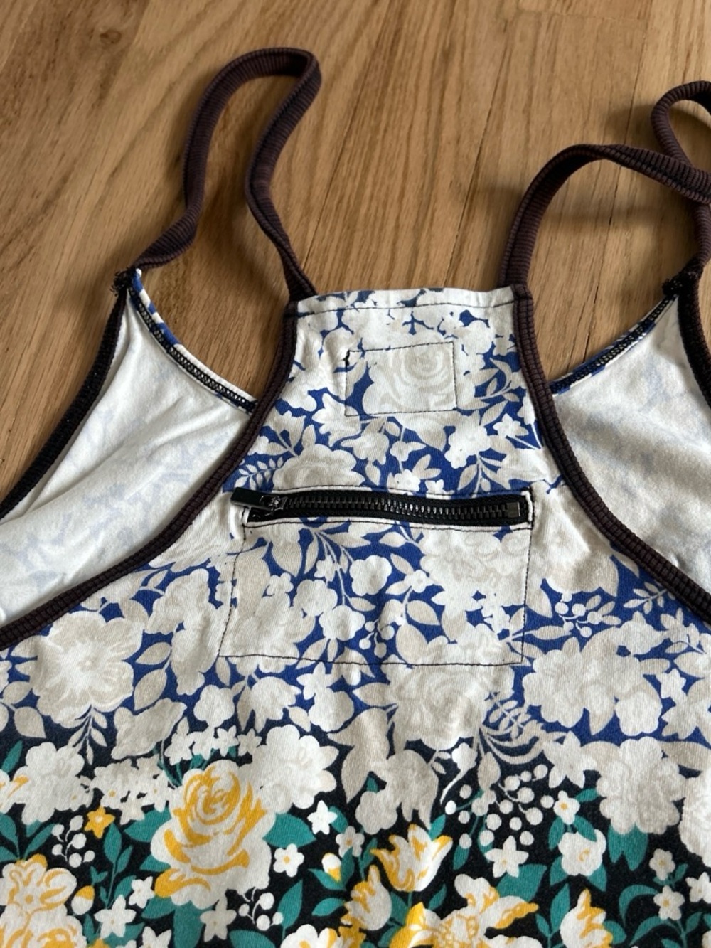 Free People Floral hot shot Romper in Yellow, Green, White - Picture 2 of 4
